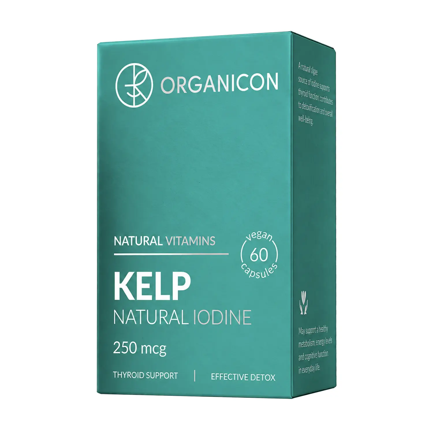 Витамины ORGANICON KELP Natural Iodine органический йод, 60 капс