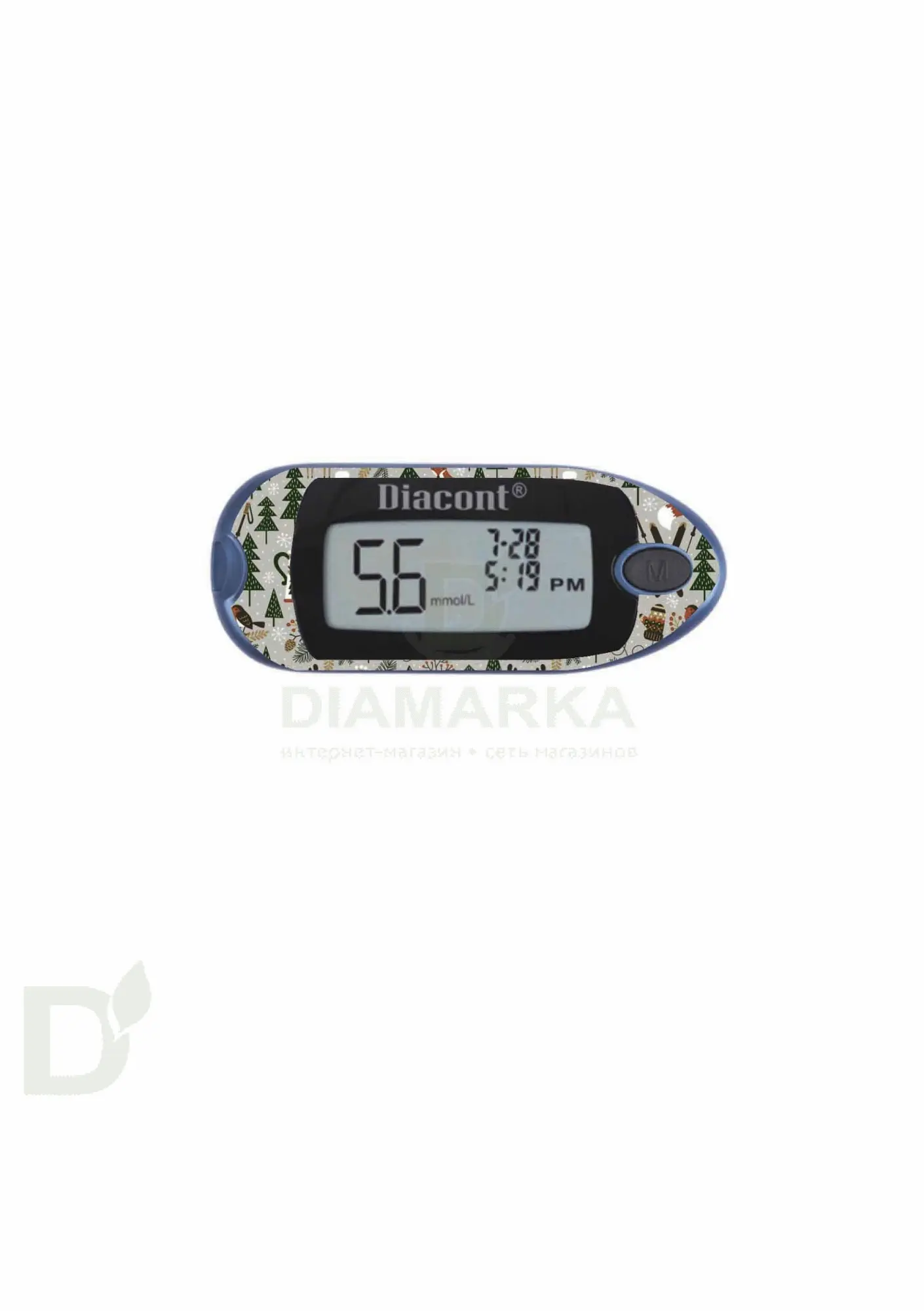 Наклейка на глюкометр Diacont Мини