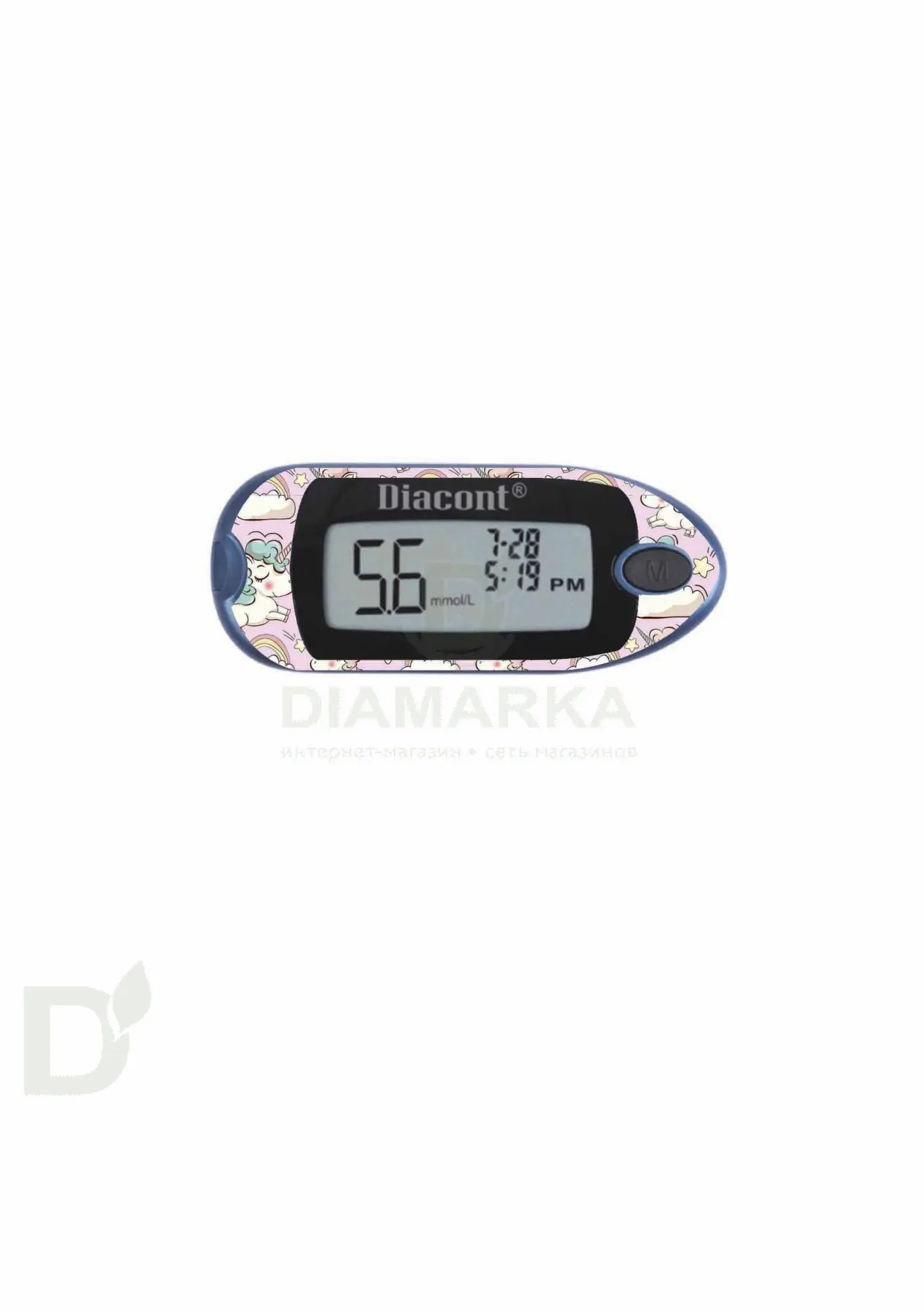 Наклейка на глюкометр Diacont Мини
