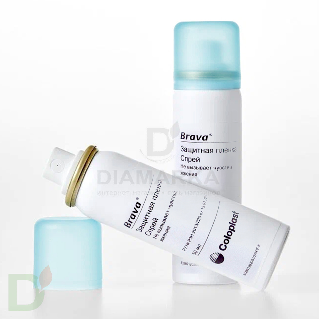 Пленка защитная Колопласт Брава, спрей 50 мл.