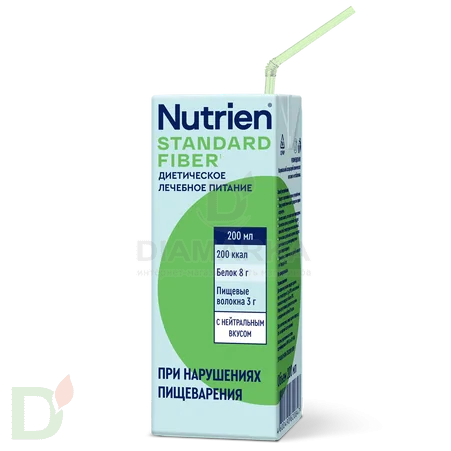 Смесь для питания Nutrien Standard Fiber, 200 мл