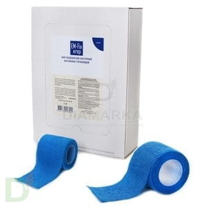 Бинт эластичный когезивный EM-fix krep Синий, 5 см х 4,5 м в интернет-магазине