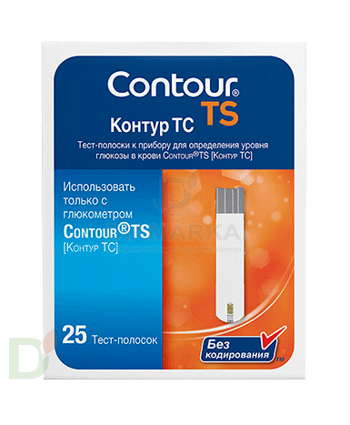 Тест-полоски Контур ТС (Contour TS) № 25