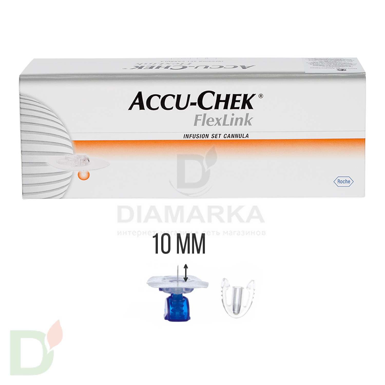 Акку-Чек Флекс-Линк, игла 10 мм (канюля), 1 шт. в интернет-магазине