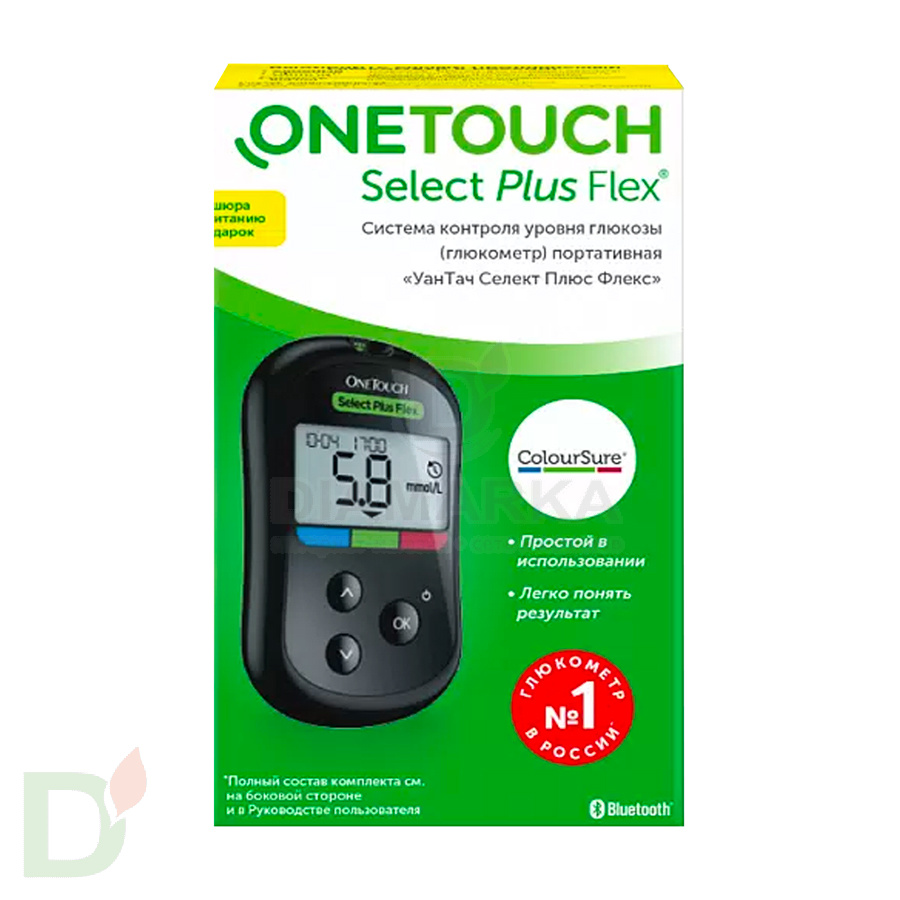 Глюкометр OneTouch Select Plus Flex в интернет-магазине