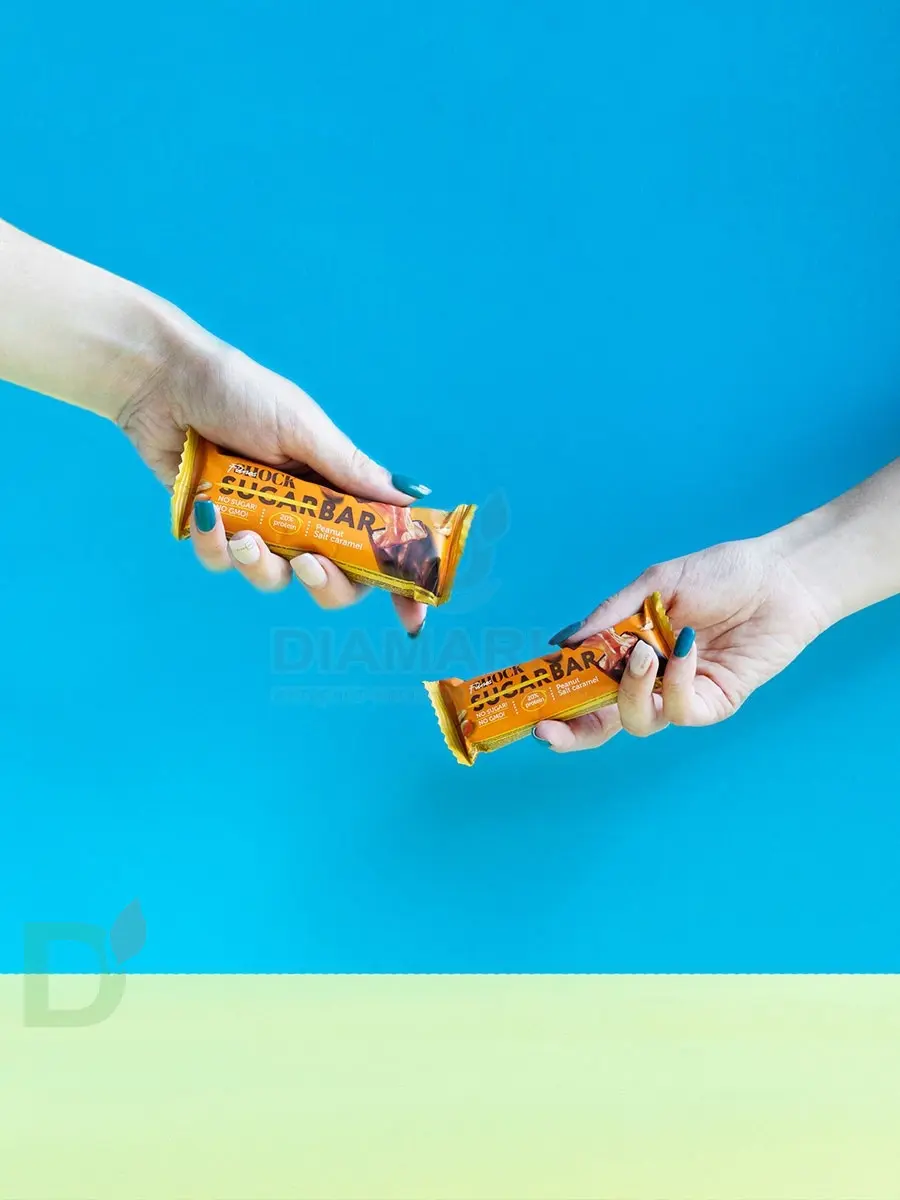 Батончик протеиновый FitnesShock Соленая карамель-Арахис 50гр. в интернет-магазине