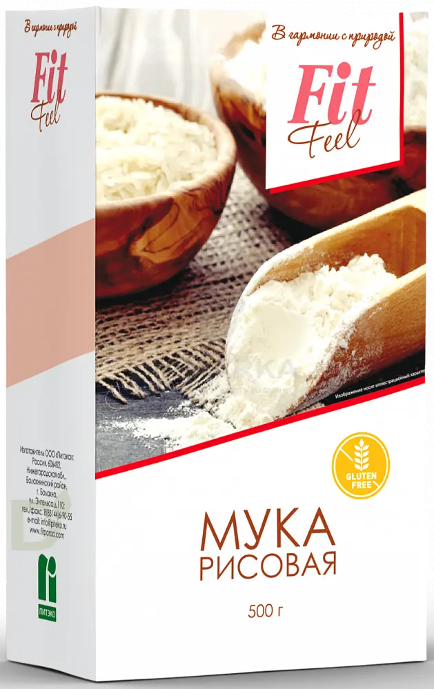 Мука рисовая FitFeel 500г